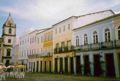 Colorful buildings