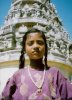 Girl at Temple