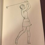 Inktober Sketch – Golf