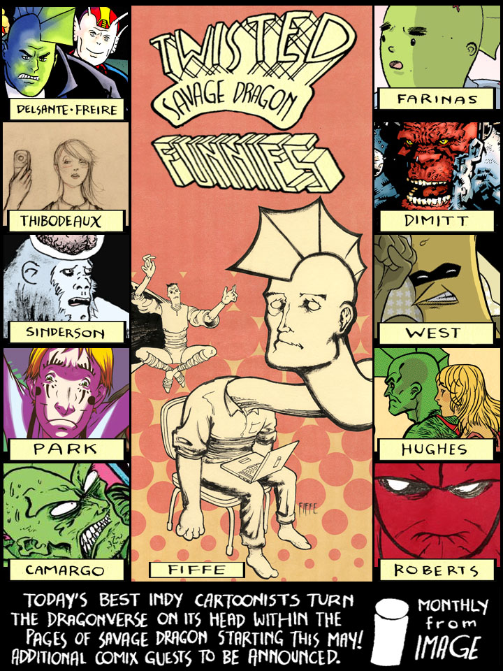 Twisted Savage Dragon Funnies Announced!