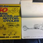Inktober Sketch – 1967 Ford Dragster