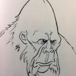 Inktober Sketch – Sasquatch