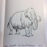 Inktober Sketch – Woolly Mammoth
