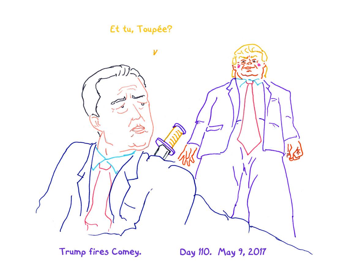 President Trump Sketchbook – Week 16