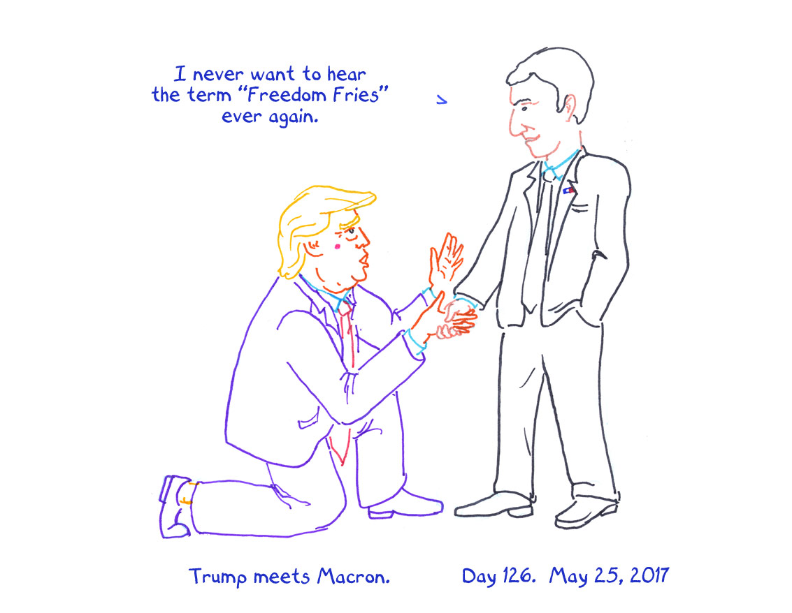 President Trump Sketchbook – Week 18