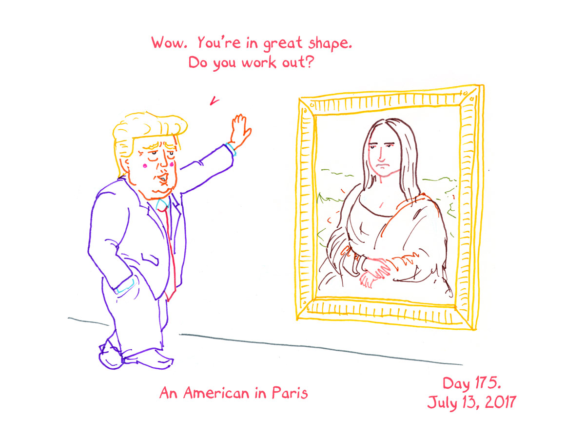 President Trump Sketchbook – Week 25