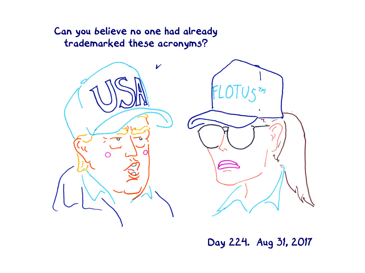 President Trump Sketchbook – Week 32