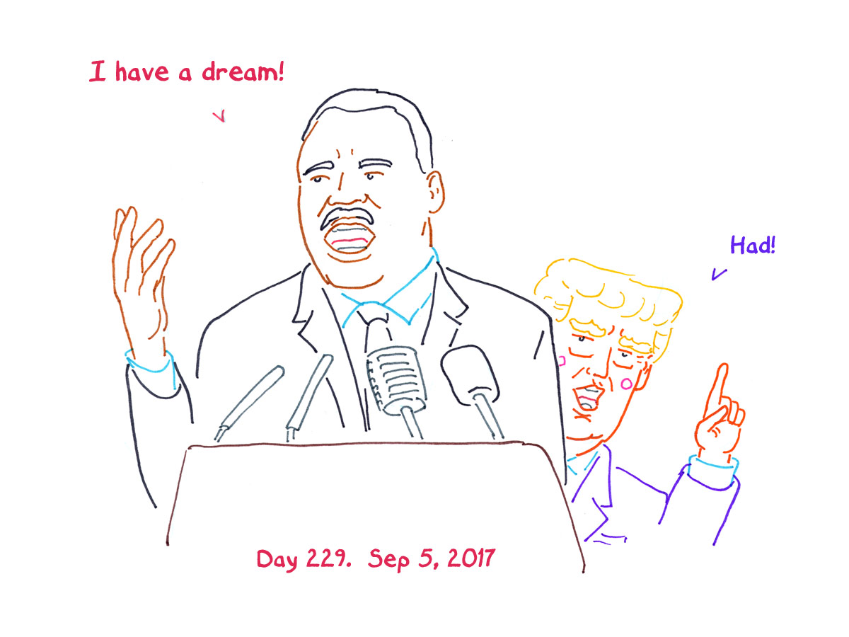 President Trump Sketchbook – Week 33