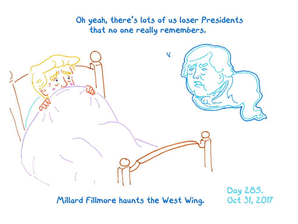 President Trump Sketchbook – Coming to an End